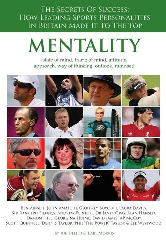 Mentality book cover by Joe Sillett and Karl Morris